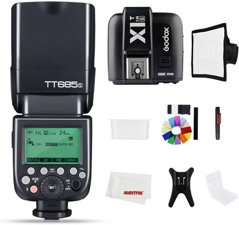 غودوكس كاميرا فلاش TT685II TT685II-S TT685II-C TT685II-N TTL 2.4G HSS عالية السرعة 1/8000s GN60 سبيدلايت in Kuwait