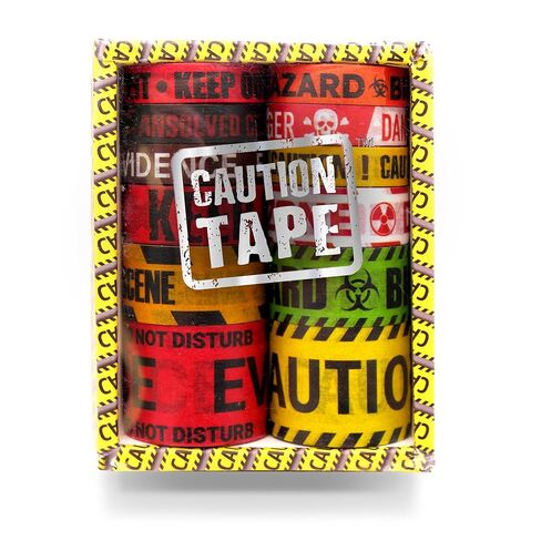 Unsolved Case Files Caution Tape Set – 12 Rolls for Mystery Game Nights, Scrapbooking & Crafts – from in Kuwait