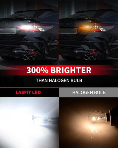 LASFIT 194 LED Bulb 6000K White, T10 168 2825 W5W LED Replacement Light Bulbs, For Dome Map Light, Door Light, Courtesy Light, License Plate Light, Trunk Light, Super Bright (Pack of 2) in Kuwait