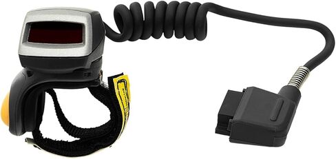 RS4000 ماسح ضوئي حلقة الإصبع 1D قارئ باركود كود من Zebra WT6000 القابلة للارتداء ، SNSITIVE DOCURACY SCARNING (RS4000-HPCSWR) in Kuwait