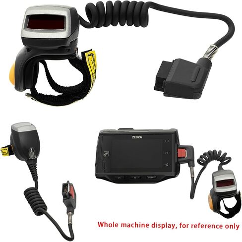 RS4000 ماسح ضوئي حلقة الإصبع 1D قارئ باركود كود من Zebra WT6000 القابلة للارتداء ، SNSITIVE DOCURACY SCARNING (RS4000-HPCSWR) in Kuwait