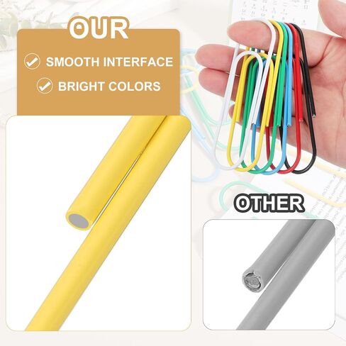PATIKIL 4 Inch Large Paper Clip, 30PCS Big Paper Clip Extra Large Huge Metal Giant Clips Rust-Proof Strong Durable Bulk Cute for Home Office Accessories Bookmark, White in Saudi Arabia