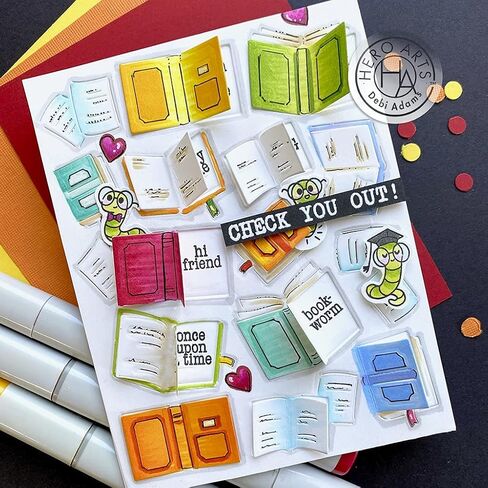 Hero Arts Clear STMP, Bookworm Messages in Saudi Arabia