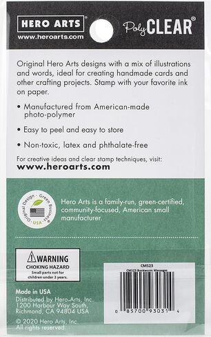 Hero Arts Clear STMP, Bookworm Messages in Saudi Arabia