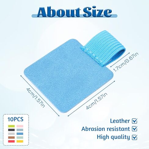 10Pcs Pen Loop Holder for Notebook Self Adhesive Pencil Holders Elastic Planner Pen Holder for Notebooks Journals Calendars, Mixed Color in Kuwait