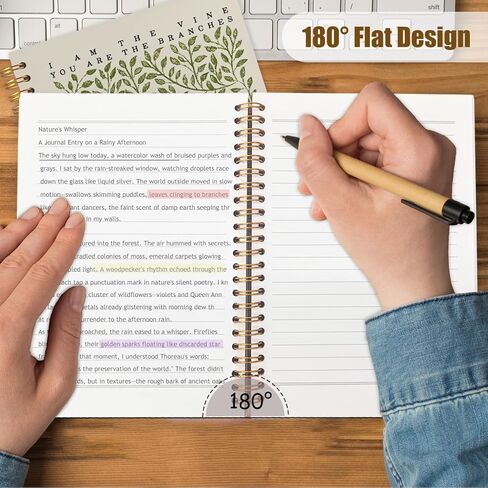 Likjad Blue Tynangea Floral Notebook Notebook Journal 5.5x8.3 ، Coquette Bow adadangea flower plower protects for write ، usposts floy ، floral grapcover notebooks for note take in Saudi Arabia