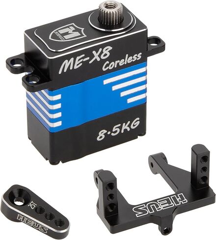 MEUS Racing Coreless High Torque 8.5KG Ascent-18 Servo with Mount and Servo Horn for Redcat Ascent-18 1/18 RC Crawler Upgrades (8.5KG) in Saudi Arabia