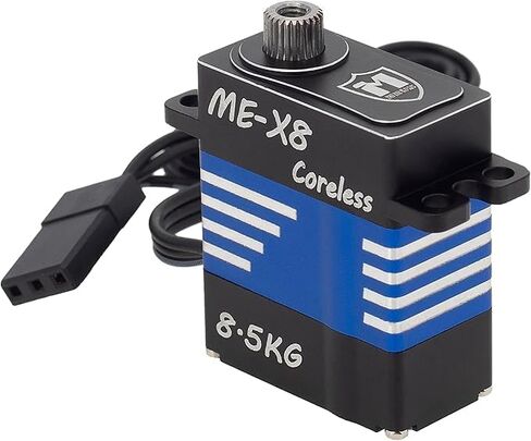 MEUS Racing Coreless High Torque 8.5KG Ascent-18 Servo with Mount and Servo Horn for Redcat Ascent-18 1/18 RC Crawler Upgrades (8.5KG) in Saudi Arabia