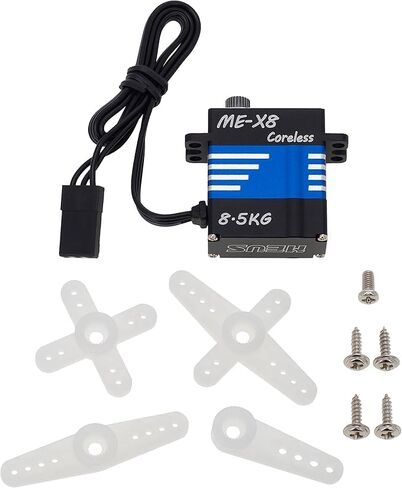 MEUS Racing Coreless High Torque 8.5KG Ascent-18 Servo with Mount and Servo Horn for Redcat Ascent-18 1/18 RC Crawler Upgrades (8.5KG) in Saudi Arabia
