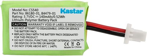 KASTAR 3 عبوات للبطارية استبدال بطارية Plantronics CS540 CS540A ، Plantronics CS540-XD C054 ، Savi CS540 Savi CS540A سماعات اللاسلكية ، 8618001 PL8618001 ، 8447901 PL8447901 in Saudi Arabia