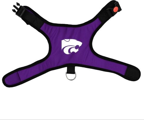 Kansas State Wildcats Dog Cat Vest Harness Premium Padded with Safety Lock (Small) in Saudi Arabia