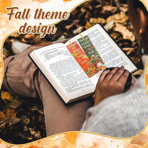 Taobary 100 PCS Fall Conknllks Lound Bulk Fall for يسوع ، لم يترك أبدًا مرجعية دينية دينية تصميم علامات كتابية لورق الخريف للبالغين للكنيسة الكتاب المقدس للمحبي in Saudi Arabia