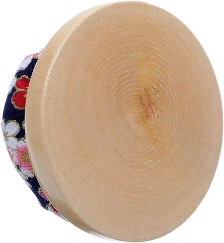 Pin Cushion for Sewing Wooden Base Needle Pincushions Japanese Style Round Cute Pin Cushion Fit Sewing Needles Holders or DIY Crafts Women 2.76× 1.57 Inch Navy Blue with Cherry Blossom in Saudi Arabia
