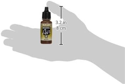 Vallejo German Red Brown 17ml Paint in Saudi Arabia