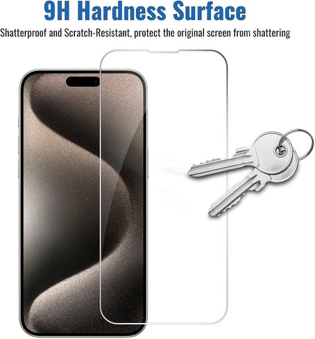 NEEPART 4 ​​عبوات من واقي الشاشة الزجاجي المقوى لهاتف iPhone 11/XR [6.1 بوصة]، حماية المستشعر، فيلم زجاج مقوى 9H، مضاد للخدش، صديق للحافظة، سهل التركيب، خالٍ من الفقاعات، صديق للحافظة in Kuwait