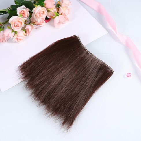 دمية DIY شعر مستعار مستقيم 5 أجهزة كمبيوتر دمية شعر مستقيم شعر شعر مستعار للشعر الاصطناعي DIY S in Kuwait