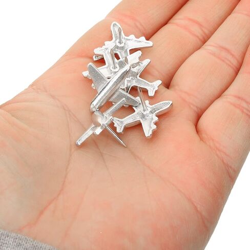 Airplane Push Pins, 12pcs Metal Airplane Thumb Tacks Plane Shaped Push Pins for Map Cork Board Bulletin World Map Photos Decors Wall in Saudi Arabia