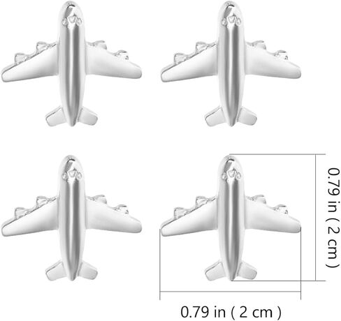 Airplane Push Pins, 12pcs Metal Airplane Thumb Tacks Plane Shaped Push Pins for Map Cork Board Bulletin World Map Photos Decors Wall in Saudi Arabia