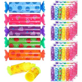 72 Pcs Mini Highlighters Bulk, Cute Candy Highlighters Pastel Highlighter for Student 6 Color Cute Chisel Tip Marker Pen for Candy Party Birthday Drawing Diary Greeting Card Office Supplies(Fruit) in Saudi Arabia