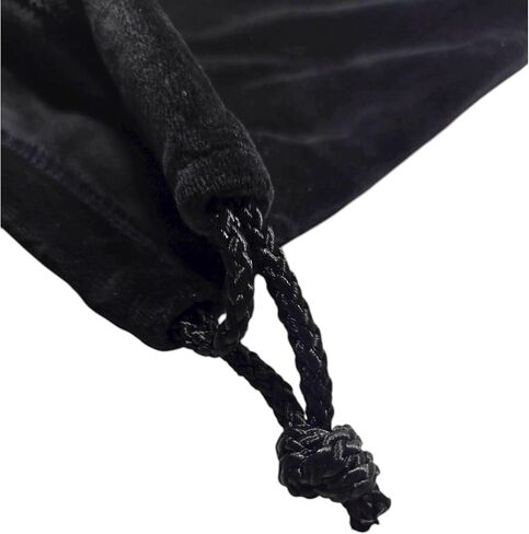 تتضمن حقيبة Cremains Bridge Bridge Bridge Black Velvet - صغيرة (5 "× 7") - مصممة للاستخدام داخل الجرة - كيس بلاستيكي قابل للاستيلاء لاحتواء رماد آمن in Kuwait