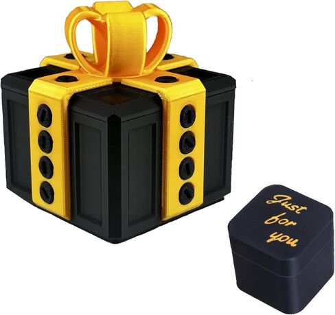 Annoying Present Box with Screws, Finger in a Box, Funny Christmas Gag Gifts for Adults, Weird Joke Prank Gifts for Men, Pranks Gift Box for Adults(A+B) in Saudi Arabia