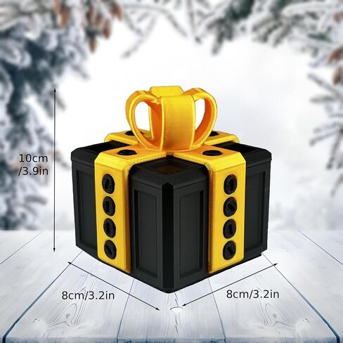 Annoying Present Box with Screws, Finger in a Box, Funny Christmas Gag Gifts for Adults, Weird Joke Prank Gifts for Men, Pranks Gift Box for Adults(A+B) in Saudi Arabia
