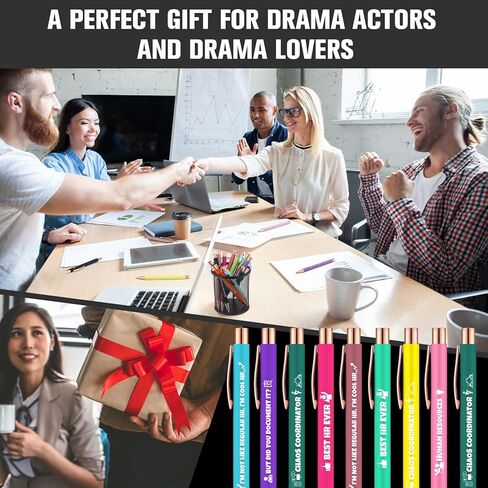 24 PCS الموارد البشرية هدايا للنساء تحفيز قلم الحبر القلم مع اقتباسات ، مضحكة نقاط الذروة هدايا لمديري الموارد البشرية ، اللوازم المكتبية لزملائي في العمل لعيد الشكر in Saudi Arabia