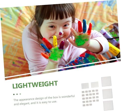 25Pcs Transparent Watercolor Pigment Container Box Portable Paint Tray for Travel Art Studio Outdoor Painting Easy to Carry Design in Saudi Arabia