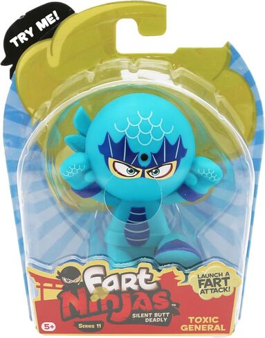 FART NINJAS 4 PACK - 10 FARTS واقعية للمفاجأة والبهجة - Stock Stocker Stuffer - سلسلة 11 - تضمنت البطاريات in Saudi Arabia