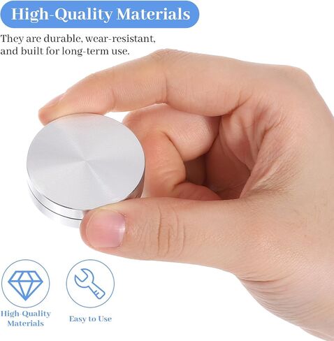 4 Pack Ceramic Clay Pottery Throwing Trimming Spinner Tool, (20 mm/25 mm/30 mm/38 mm) Silver Pottery Wheel Small Rotary Trimming Tool Suitable for Professional Potters and Clay Artists in Saudi Arabia
