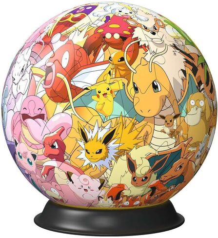 3D Puzzle-Ball Pokémon Kanto Region: Erlebe Puzzle in der 3. Dimension in Saudi Arabia