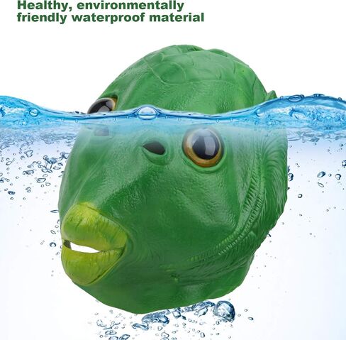 VBESTLIFE HALLOWEEN COSTUME FISH Party Mask ، Cosplay Prop Soft Latex Swank Funny Scks 30cm × 30 سم in Saudi Arabia