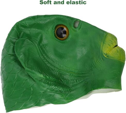 VBESTLIFE HALLOWEEN COSTUME FISH Party Mask ، Cosplay Prop Soft Latex Swank Funny Scks 30cm × 30 سم in Saudi Arabia