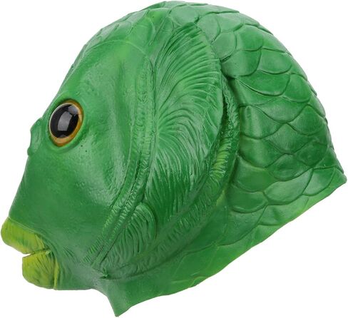 VBESTLIFE HALLOWEEN COSTUME FISH Party Mask ، Cosplay Prop Soft Latex Swank Funny Scks 30cm × 30 سم in Saudi Arabia