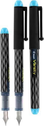 Pilot Varsity Disposable Fountain Pens, Turquoise Ink, Dozen Box (90009) in Saudi Arabia