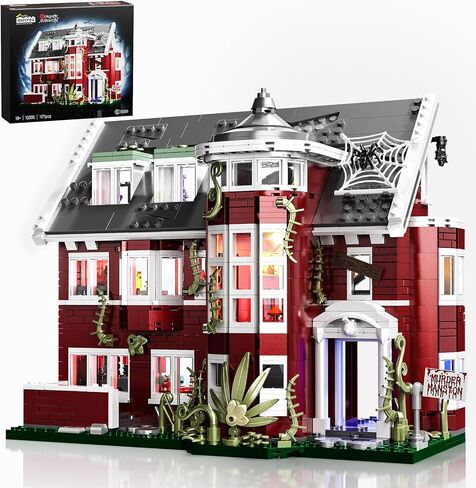 AHS Murder House Building Set, Horror Story Movie House Blocks Toy, Compatible with Lego Halloween Haunted House, Ideals Gift for Fans 18+ Boys Girls Adult (1171 PCS) in Saudi Arabia