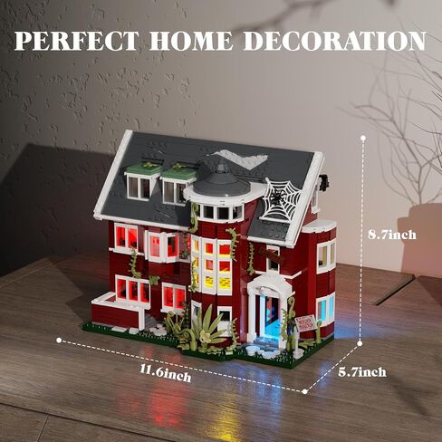 AHS Murder House Building Set, Horror Story Movie House Blocks Toy, Compatible with Lego Halloween Haunted House, Ideals Gift for Fans 18+ Boys Girls Adult (1171 PCS) in Saudi Arabia
