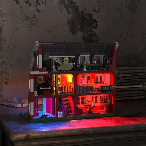 AHS Murder House Building Set, Horror Story Movie House Blocks Toy, Compatible with Lego Halloween Haunted House, Ideals Gift for Fans 18+ Boys Girls Adult (1171 PCS) in Saudi Arabia
