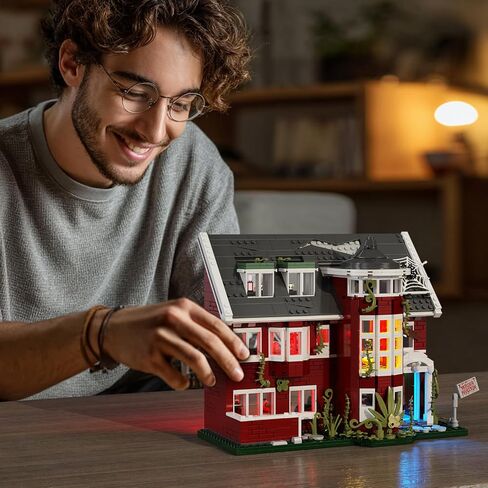 AHS Murder House Building Set, Horror Story Movie House Blocks Toy, Compatible with Lego Halloween Haunted House, Ideals Gift for Fans 18+ Boys Girls Adult (1171 PCS) in Saudi Arabia