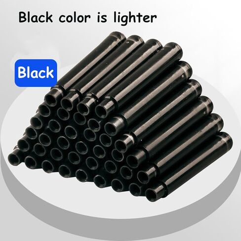 8 Pieces Gradient color Erasable Refillable & Retractable Fountain Pen, Extra Fine Nib 0.38mm(Pen cap with erasers) in Kuwait