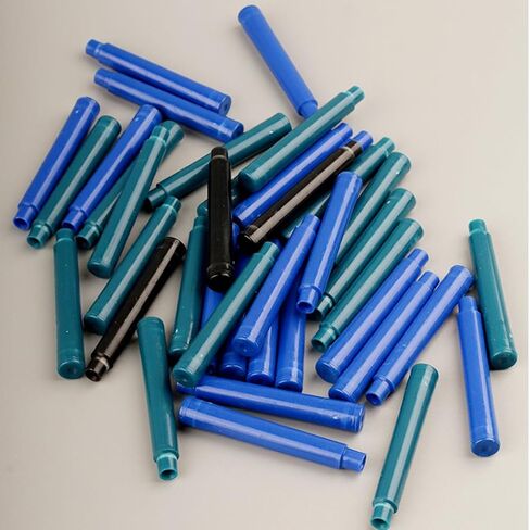 8 Pieces Gradient color Erasable Refillable & Retractable Fountain Pen, Extra Fine Nib 0.38mm(Pen cap with erasers) in Kuwait