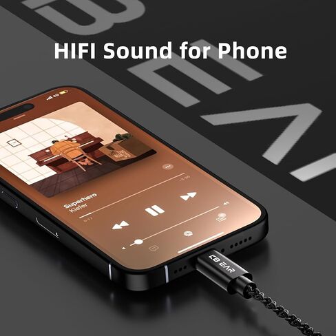 YINYOO CCZ Melody, Coffee Bean Original Replacement Cable Upgraded Earphones Cable Detachable IEM Cable with Microphones for kbear ks1/ks2/Lark/Robin/Rosefinch ccz Melody Coffee Bean Warrior IEM in Kuwait