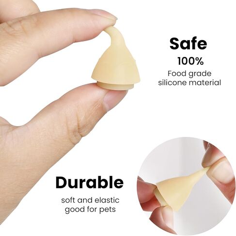 Pet Nursing Bottle Kits, Reusable Feeding Bottle and Syringes, with Replacement Silicone Nipple and Cleaning Brushe, for Small Cat Dog Kitten Puppy Rabbits Squirrel Animals in Saudi Arabia
