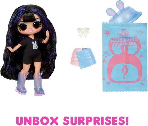 LOL Surprise Tweens Costume Fashion Doll Aya Cherry مع أزياء زرقاء أرنب زرقاء ومفاجآت متعددة بما في ذلك الموضات الرائعة والملحقات هدية رائعة للأطفال الذين تتراوح أعمارهم بين 4+ in Saudi Arabia