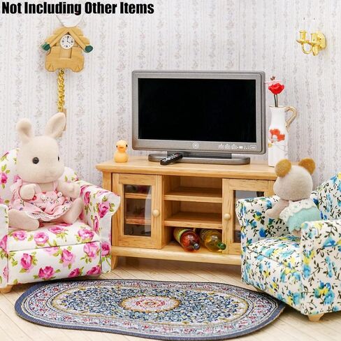 Odoria 1/12 Miniature TV و Accote Dollhous Decoration Accessories in Saudi Arabia