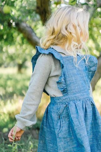 Hope & Henry Girls' Long Sleeve Peter Pan Collar Sweater Pullover in Saudi Arabia