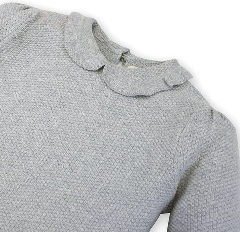 Hope & Henry Girls' Long Sleeve Peter Pan Collar Sweater Pullover in Saudi Arabia
