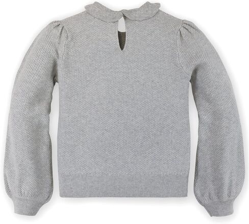 Hope & Henry Girls' Long Sleeve Peter Pan Collar Sweater Pullover in Saudi Arabia
