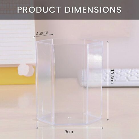 حامل بطاقة القلم ورجال الأعمال للمكتب | Black Mesh Desk Organizer Pencil Holder | حامل القلم المكتبي البسيط والمنظم المكتبي الأسود للمكتب للمكتب | الجدول أعلى منظم ثابتة in Kuwait