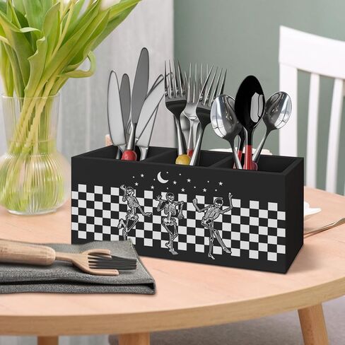 حامل القلم الأسود السوداء للمكتب المنزلي ، هدايا عاشق القطط ، سحر القمر الزهري الأزهار السوداء للقطط الفرش in Kuwait